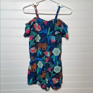 Colorful Cat and Jack Girls Romper